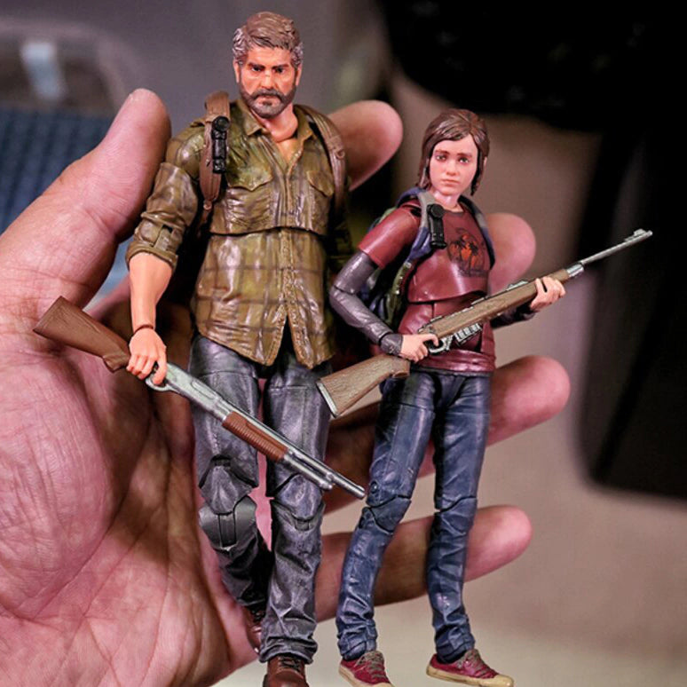 Action Figure The Last Of Us Spin Master - Pack Joel e Ellie