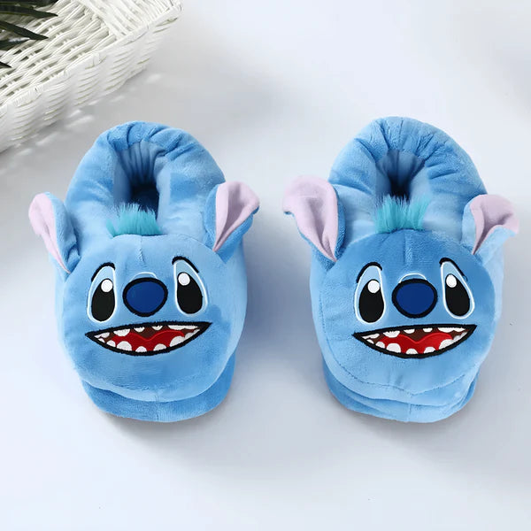 Pantufa Chinelo 3D Disney - Stitch Cartoon Tamanho Único