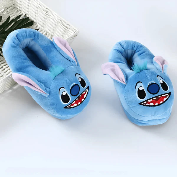 Pantufa Chinelo 3D Disney - Stitch Cartoon Tamanho Único
