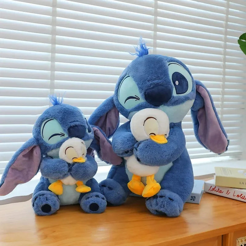 Pelúcia Disney - Stitch e Duck Donald 30 CM