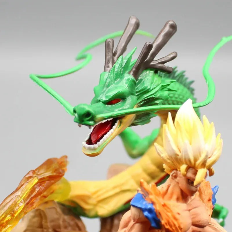 Estátua Dragon Ball - Diorama Goku Super Saiyajin 23 CM