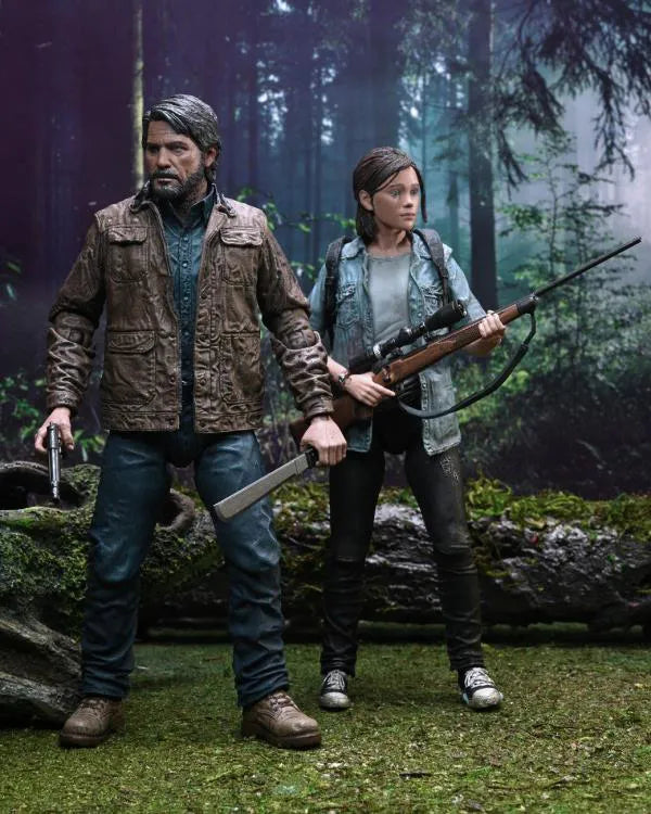 Action Figure The Last Of Us Part II Ultimate - Pack Joel e Ellie