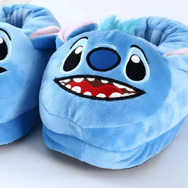 Pantufa Chinelo 3D Disney - Stitch Cartoon Tamanho Único