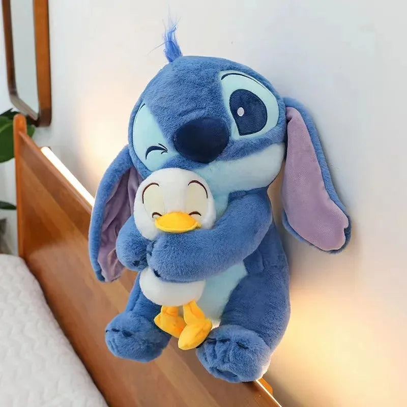 Pelúcia Disney - Stitch e Duck Donald 30 CM