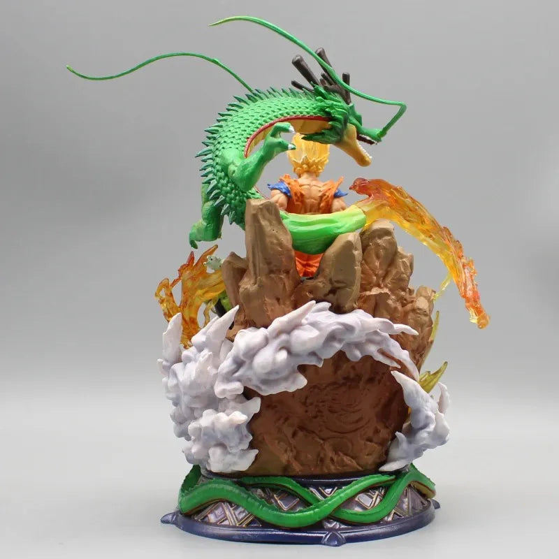 Estátua Dragon Ball - Diorama Goku Super Saiyajin 23 CM