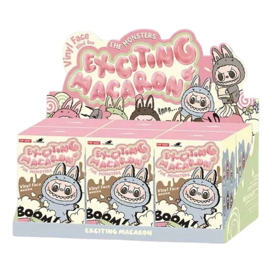 Pop Mart Labubu The Monsters Tasty Macarons Face Case - 6 PCS