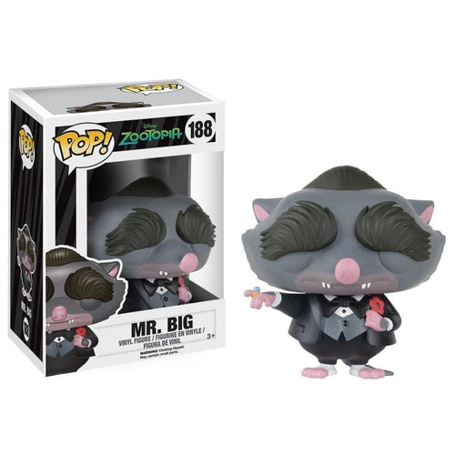 Funko Pop Disney - Mr. Big (Zootopia) #188