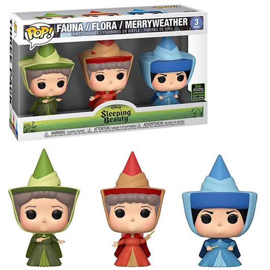 Funko Pop Disney - Sleeping Beauty - Fauna / Flora / Merryweather #03