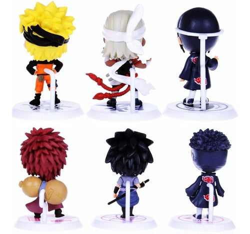 Kit Action Figure Naruto - 6 Peças