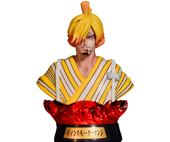 Action Figure One Piece - Head Bust Sanji (LED)