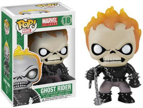 Funko Pop Marvel - Ghost Rider (Motoqueiro fantasma) #18
