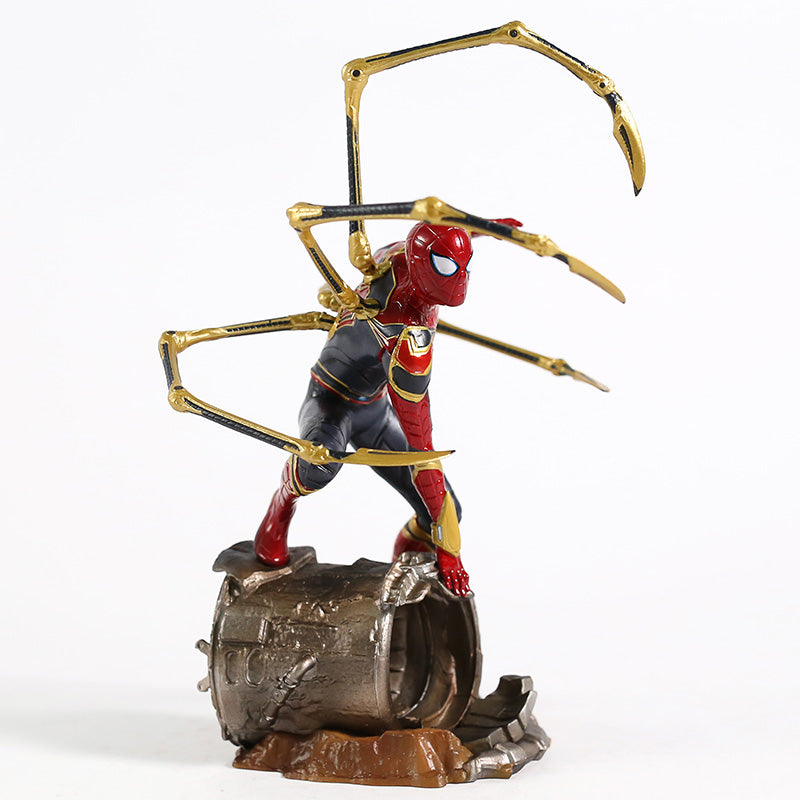 Estátua Marvel - Spider Man (Homem Aranha): Vingadores Guerra Infinita 24cm
