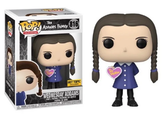 Funko Pop The Addams Family - Wednesday Addams (Wandinha) #816