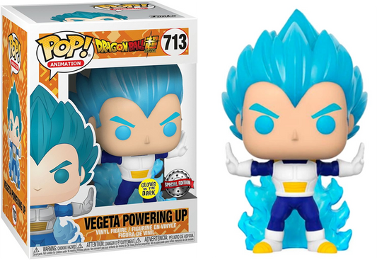 Funko Pop Dragon Ball - Vegeta Powering Up (Luminous) #713