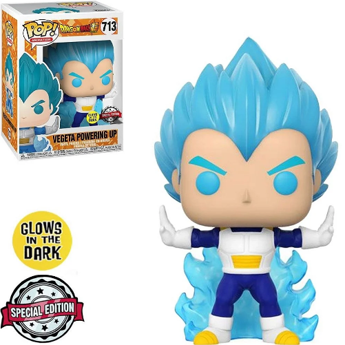 Funko Pop Dragon Ball - Vegeta Powering Up (Luminous) #713