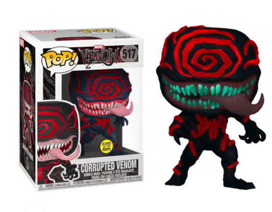 Funko Pop Marvel - Corrupted Venom (Luminous) #517