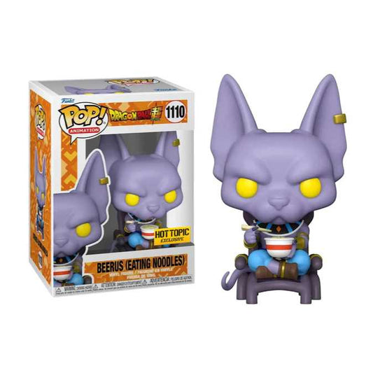 Funko Pop Dragon Ball - Beerus (Eating Noodles) #1110