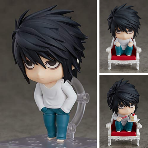 DEATH NOTE　ねんどろいど　L Nendoroid L 2.0 DEATH NOTE - Meccha Japan