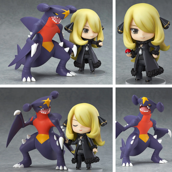 Nendoroid Pokémon Cynthia e Garchomp – Loja Toys Collections