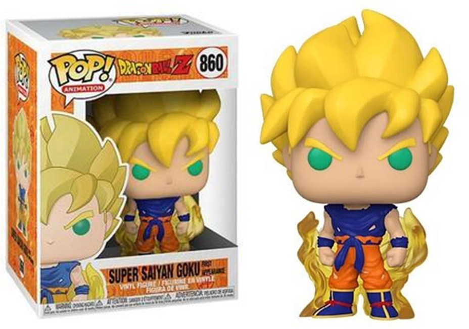 Funko Pop Dragon Ball - Super Saiyan Goku #860