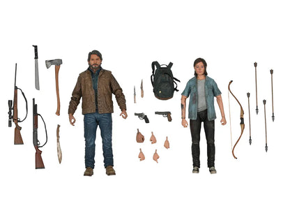 Action Figure The Last Of Us Part II Ultimate - Pack Joel e Ellie