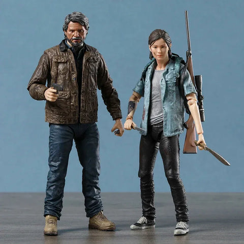 Action Figure The Last Of Us Part II Ultimate - Pack Joel e Ellie