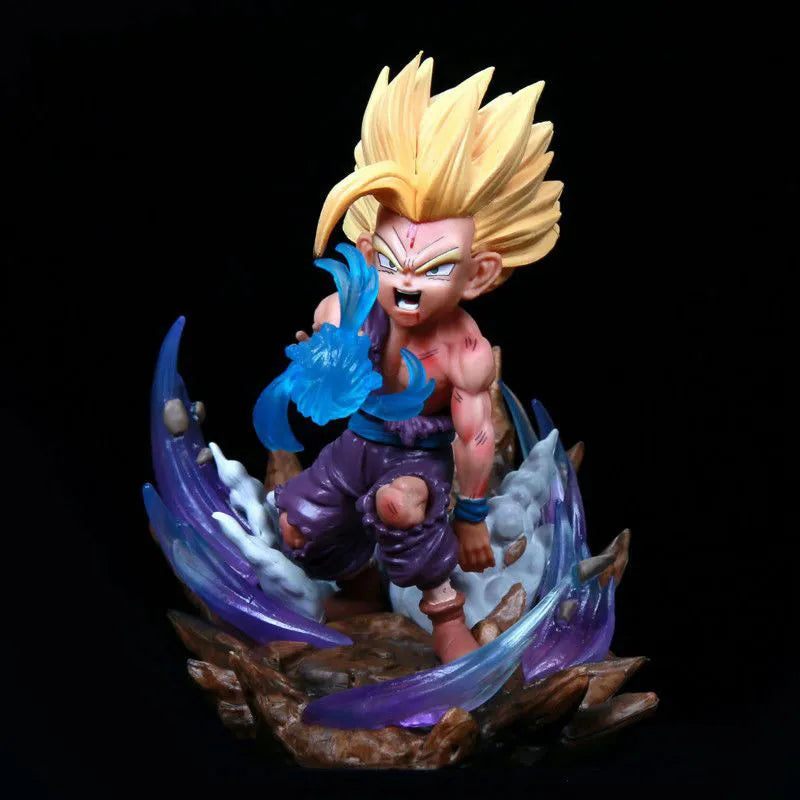 Estátua Dragon Ball - Gohan Super Saiyajin Kamehameha 13 CM
