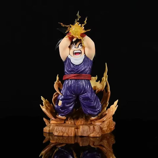 Estátua Dragon Ball - Son Gohan Ryzen 18 CM