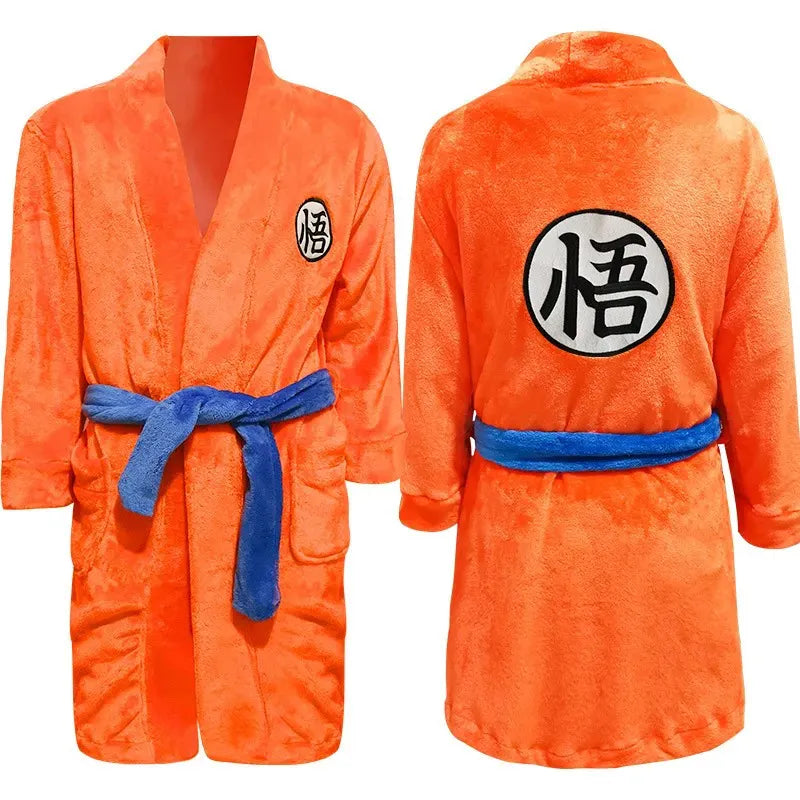 Pijama Roupão Fantasia Dragon Ball - Son Goku: Tamanho Adulto