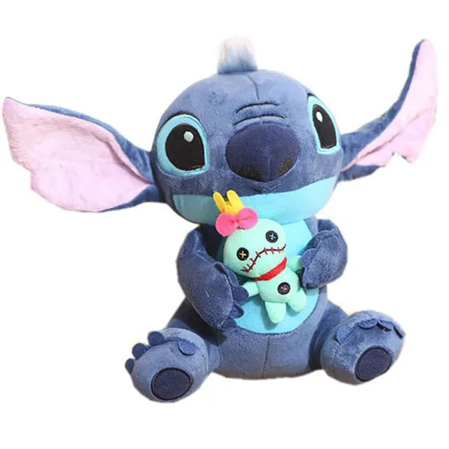 Pelúcia Disney - Stitch com Boneca de Pano Xepa 25 CM