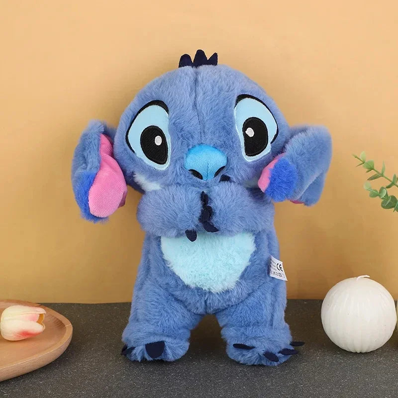 Pelúcia Disney - Stitch (Respiração e Som Calmante) 30 CM