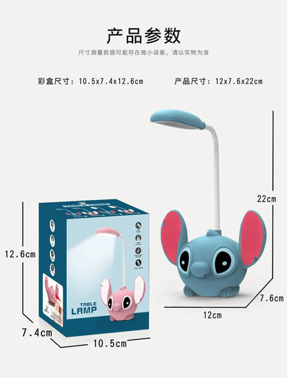 Luminária LED e Apontador de Lápis Disney - Stitch Lilo e Stitch 22 CM