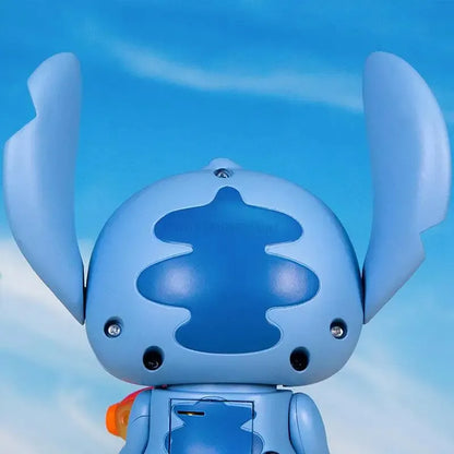 Action Figure Disney - Estátua Stitch Eletrônico com Arma Sônica
