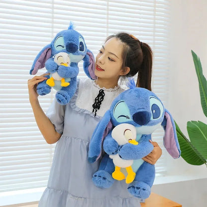 Pelúcia Disney - Stitch e Duck Donald 30 CM