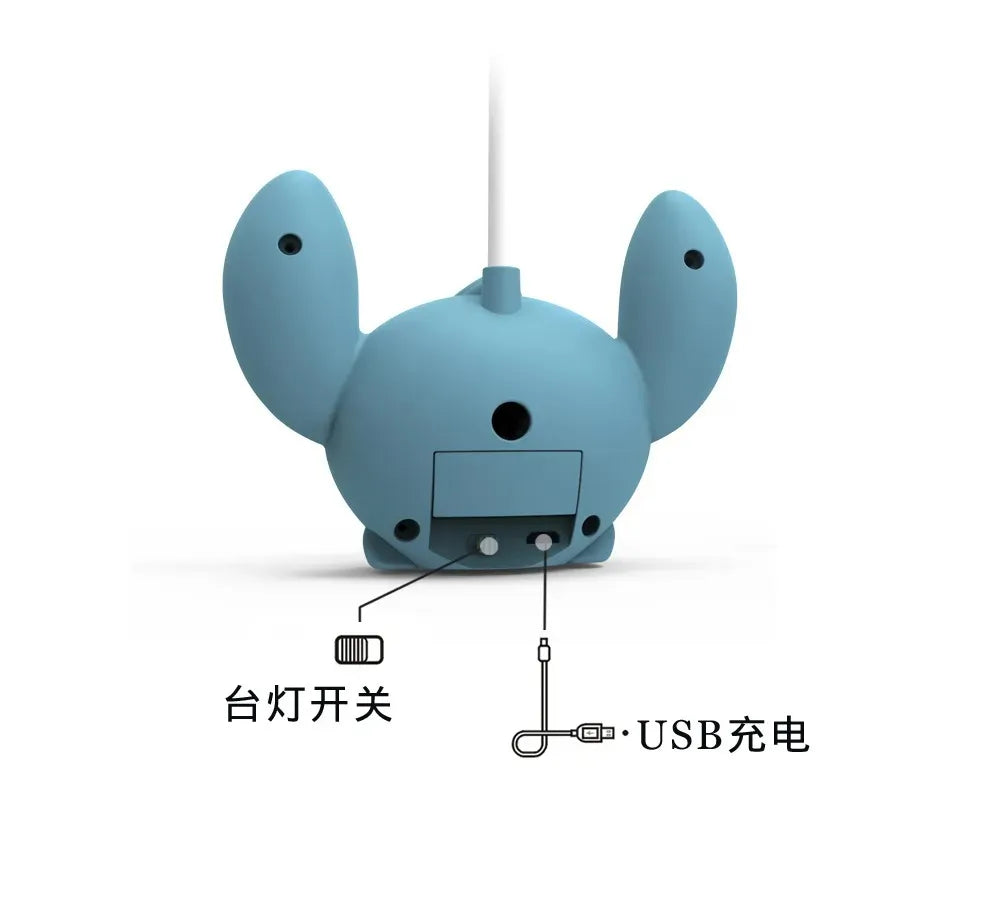 Luminária LED e Apontador de Lápis Disney - Stitch Lilo e Stitch 22 CM