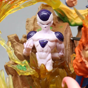 Estátua Dragon Ball - Diorama Goku Super Saiyajin 23 CM