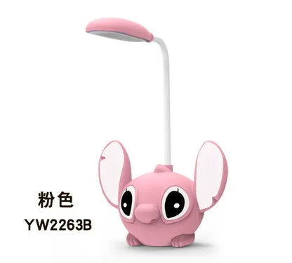 Luminária LED e Apontador de Lápis Disney - Angel Stitch Lilo 22 CM