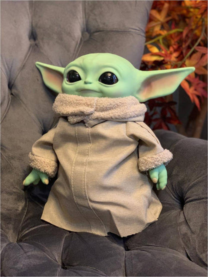 Boneco Pelúcia Star Wars - Baby Yoda (The Child) Grogu The Mandalorian 28CM
