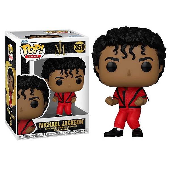 Funko Pop Rocks Michael Jackson - Michael Jackson #359