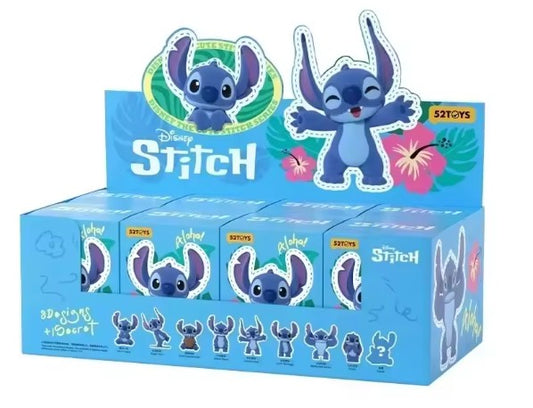 Caixa Surpresa Disney 52Toys - Stitch Random 8 PCS