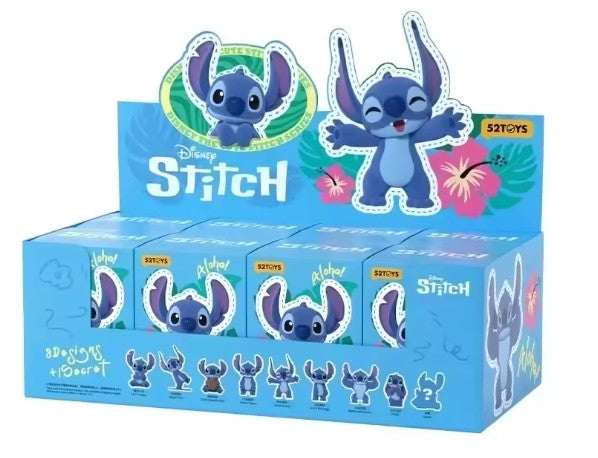 Caixa Surpresa Disney 52Toys - Stitch Random 8 PCS