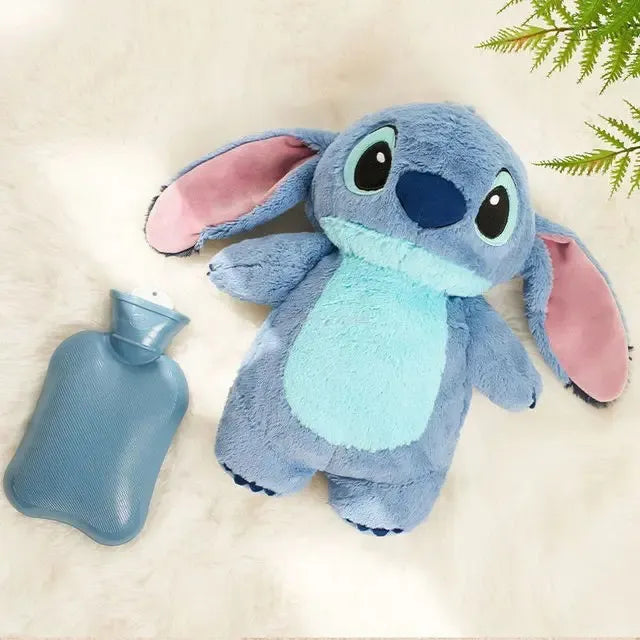 Pelúcia Disney - Stitch com Bolsa de Água Inverno