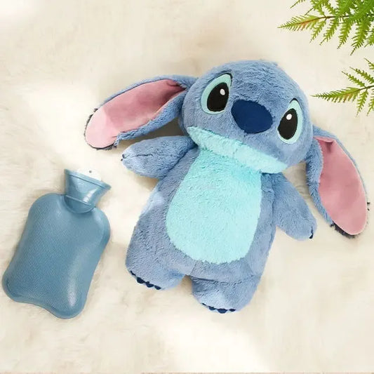 Pelúcia Disney - Stitch com Bolsa de Água Inverno