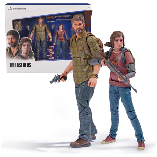 Action Figure The Last Of Us Spin Master - Pack Joel e Ellie