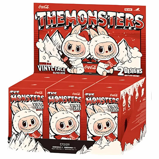 Pop Mart Labubu The Monsters Coca Cola Series Vinyl Face-  6 PCS