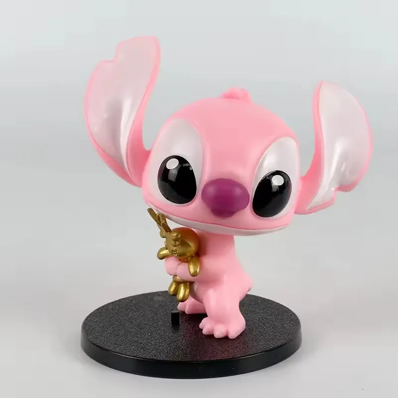 Estátua Disney - Angel com Boneca de Pano Xepa 10 CM