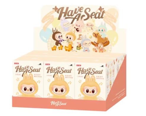 Pop Mart Labubu The Monsters Have a Seat Vinyl Plush Sealed -  6 PCS