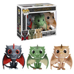 Funko Pop Game of Thrones - Dragon, Rhaegal e Viserion