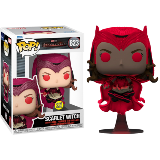 Funko Pop Marvel - Scarlet Witch (Wandavision) (Luminous) #823