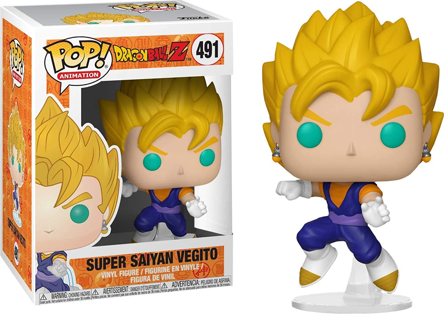 Funko Pop Dragon Ball - Super Saiyan Vegito #491